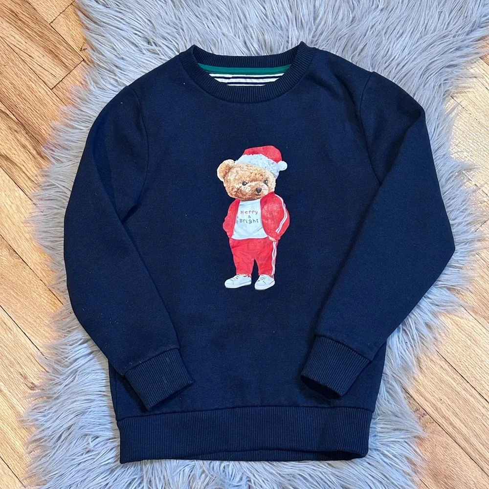 Boys Santa Christmas Sweater